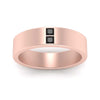 Load image into Gallery viewer, square-black-diamond-mens-wedding-band-in-rose-gold-FDM10320GBLACKANGLE5-NL-RG.jpg