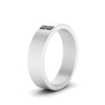 Load image into Gallery viewer, Square Diamond Mens Band

