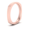 Load image into Gallery viewer, Square Comfort Fit Mens Wedding Band