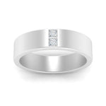 Load image into Gallery viewer, Square Diamond Mens Band
