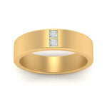 Load image into Gallery viewer, Square Diamond Mens Band
