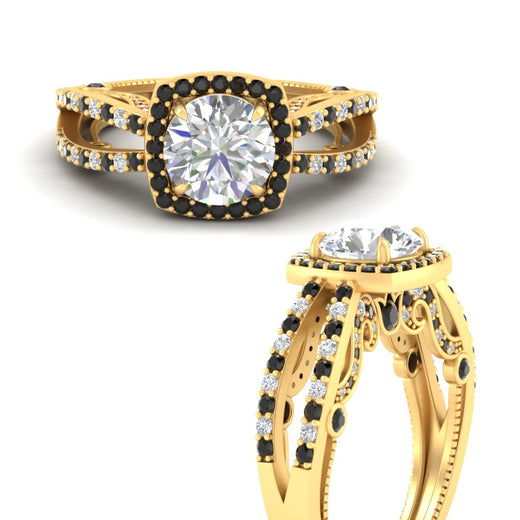 square-filigree-split-black-diamond-engagement-ring-in-yellow-gold-fdenr1109gblackangle3-nl-yg.jpg