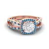 Load image into Gallery viewer, square-filigree-split-blue-topaz-engagement-ring-in-rose-gold-fdenr1109gicbltosleep-nl-rg.jpg