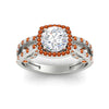 Load image into Gallery viewer, square-filigree-split-orange-sapphire-engagement-ring-in-white-gold-fdenr1109gsaorangle5-nl-wg.jpg