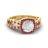 Load image into Gallery viewer, square-filigree-split-pink-sapphire-engagement-ring-in-yellow-gold-fdenr1109gsadrpisleep-nl-yg.jpg