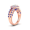 Load image into Gallery viewer, square-filigree-split-sapphire-engagement-ring-in-rose-gold-fdenr1109gsablangle2-nl-rg.jpg