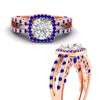 Load image into Gallery viewer, square-filigree-split-sapphire-engagement-ring-in-rose-gold-fdenr1109gsablangle3-nl-rg.jpg