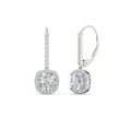 Thumbnail 1 - square-halo-2-ct-lever-back-earring-in-white-gold-FDEAR-11235CU-2.00CT-NL-WG.jpg