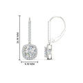 Thumbnail 3 - square-halo-2-ct-lever-back-earring-in-white-gold-FDEAR-11235CU-2.00CT-NL-WG.jpg