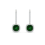 Load image into Gallery viewer, square-halo-2-ct-lever-back-emerald-earring-in-white-gold-FDEAR-11235CUGEMGR-2.00CT-NL-WG.jpg
