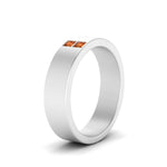Load image into Gallery viewer, Square Diamond Mens Band
