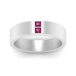 Load image into Gallery viewer, Square Diamond Mens Band
