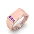 Thumbnail 79 - square-three-stone-mens-purple-topaz-ring-in-rose-gold-FDM9830GVITOANGLE2-NL-RG-GS.jpg