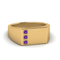Thumbnail 24 - square-three-stone-mens-purple-topaz-ring-in-yellow-gold-FDM9830GVITO-NL-YG-GS.jpg