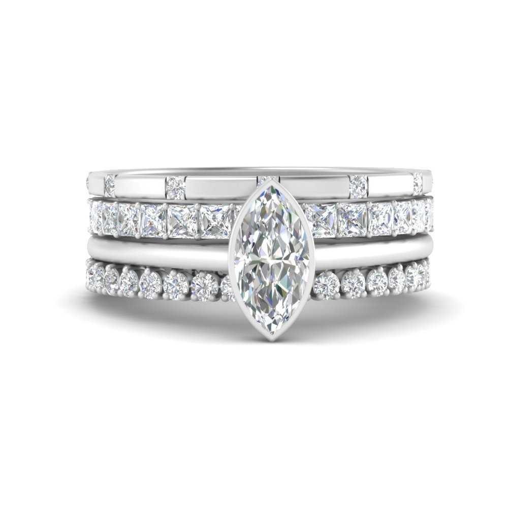 stackable-bands-with-marquise-solitaire-ring-in-FD10155-NL-WG