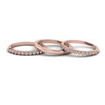 Load image into Gallery viewer, stackable-diamond-milgrain-women-wedding-ring-bands-in-14K-rose-gold-FD8131B-NL-RG.jpg
