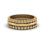 Load image into Gallery viewer, stackable-diamond-milgrain-women-wedding-ring-bands-in-18K-yellow-gold-FD8131B-NL-YG.jpg
