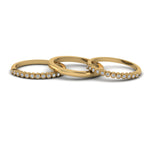 Load image into Gallery viewer, stackable-diamond-milgrain-women-wedding-ring-bands-in-18K-yellow-gold-FD8131B-NL-YG.jpg
