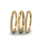 Load image into Gallery viewer, stackable-diamond-milgrain-women-wedding-ring-bands-in-18K-yellow-gold-FD8131B-NL-YG.jpg
