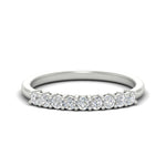 Load image into Gallery viewer, stackable-elegance-round-0.25-carat-diamond-band-in-white-gold-FD8008B-0.25CT-NL-WG
