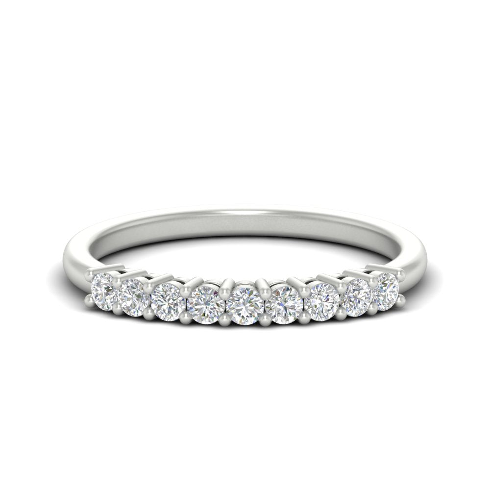stackable-elegance-round-0.25-carat-diamond-band-in-white-gold-FD8008B-0.25CT-NL-WG