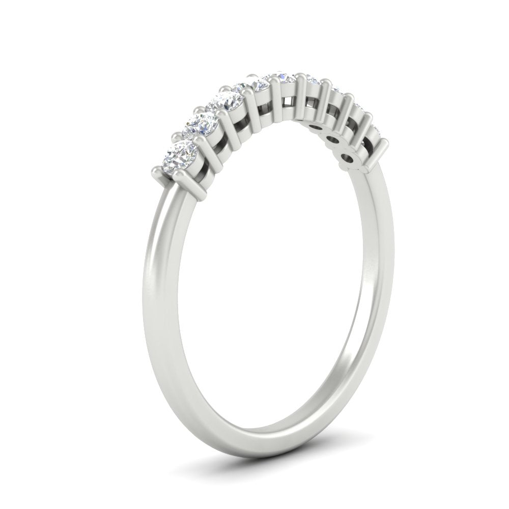 stackable-elegance-round-0.25-carat-diamond-band-in-white-gold-FD8008BANGLE2-0.25CT-NL-WG