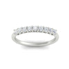 Load image into Gallery viewer, stackable-elegance-round-0.25-carat-diamond-band-in-white-gold-FD8008BANGLE5-0.25CT-NL-WG