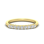 stackable-elegance-round-0.25-carat-diamond-band-in-yellow-gold-FD8008B-0.25CT-NL-YG