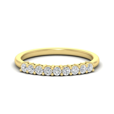 stackable-elegance-round-0.25-carat-diamond-band-in-yellow-gold-FD8008B-0.25CT-NL-YG