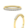 Load image into Gallery viewer, stackable-elegance-round-0.25-carat-diamond-band-in-yellow-gold-FD8008BANGLE3-0.25CT-NL-YG