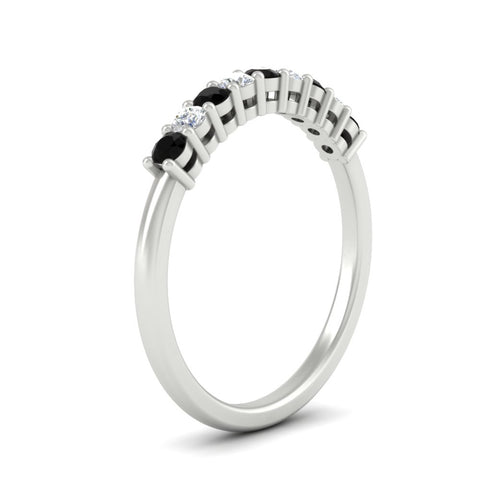stackable-elegance-round-black-diamond-0.25-carat-diamond-band-in-white-gold-FD8008GBLACKANGLE2-0.25CT-NL-WG
