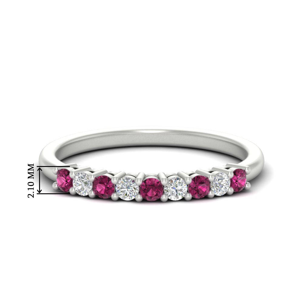 stackable-elegance-round-pink-sapphire-0.25-carat-diamond-band-in-white-gold-FD8008GSADRPI-0.25CT-NL-WG-HW