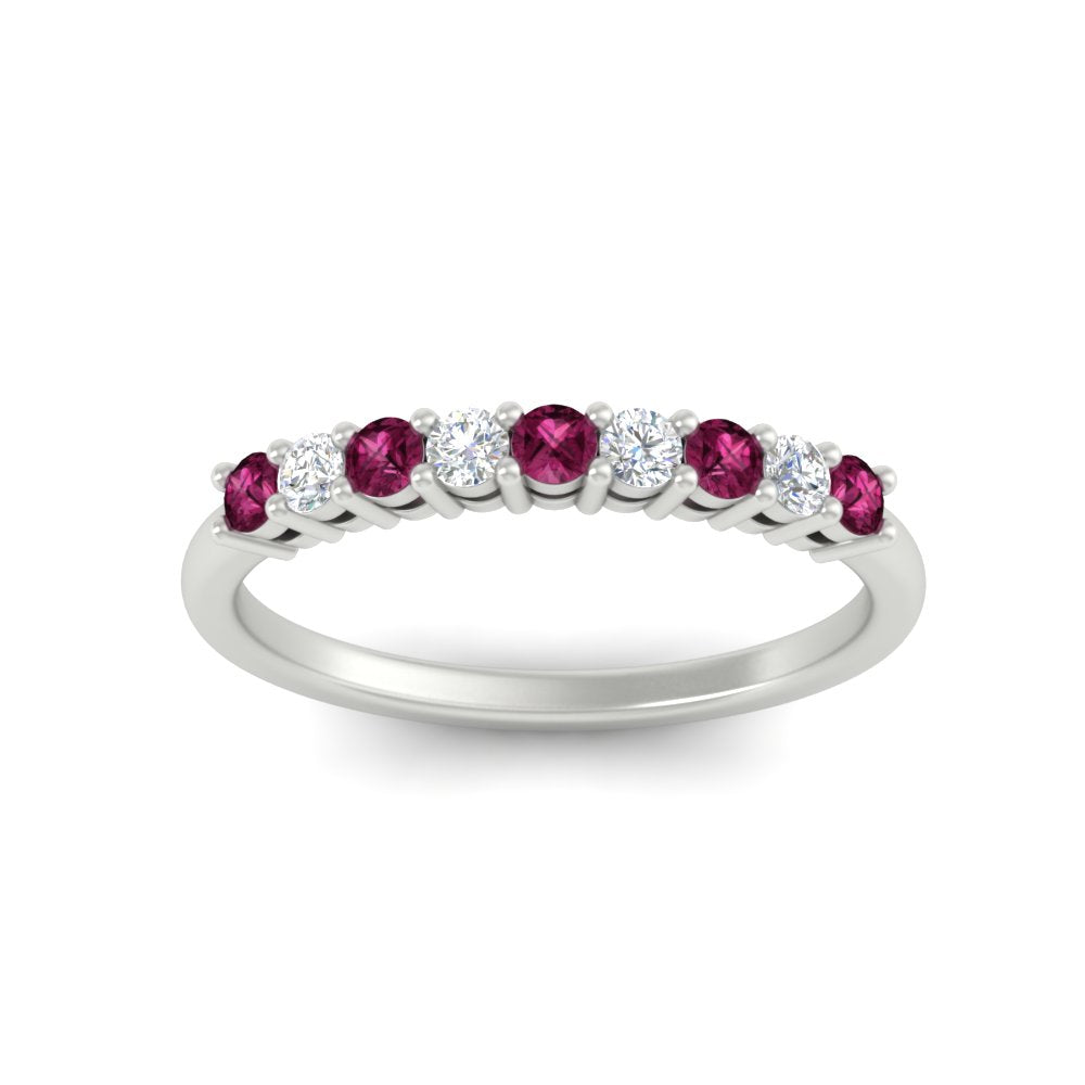 stackable-elegance-round-pink-sapphire-0.25-carat-diamond-band-in-white-gold-FD8008GSADRPIANGLE5-0.25CT-NL-WG