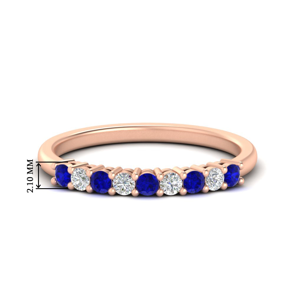 stackable-elegance-round-sapphire-0.25-carat-diamond-band-in-rose-gold-FD8008GSABL-0.25CT-NL-RG-HW