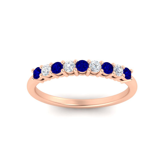 stackable-elegance-round-sapphire-0.25-carat-diamond-band-in-rose-gold-FD8008GSABLANGLE5-0.25CT-NL-RG