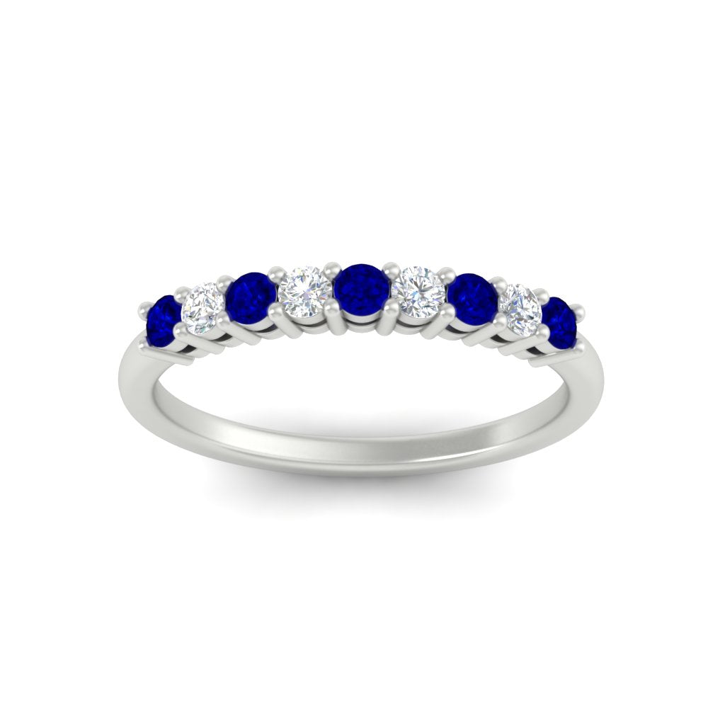 stackable-elegance-round-sapphire-0.25-carat-diamond-band-in-white-gold-FD8008GSABLANGLE5-0.25CT-NL-WG