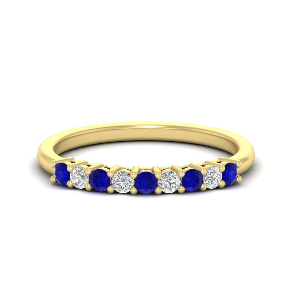 stackable-elegance-round-sapphire-0.25-carat-diamond-band-in-yellow-gold-FD8008GSABL-0.25CT-NL-YG
