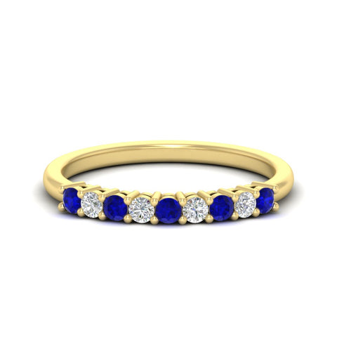 stackable-elegance-round-sapphire-0.25-carat-diamond-band-in-yellow-gold-FD8008GSABL-0.25CT-NL-YG