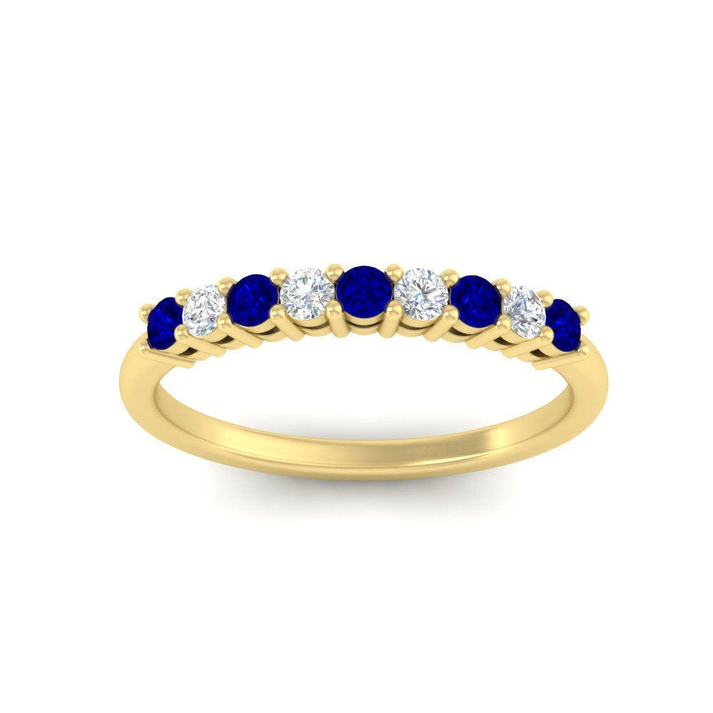 stackable-elegance-round-sapphire-0.25-carat-diamond-band-in-yellow-gold-FD8008GSABLANGLE5-0.25CT-NL-YG