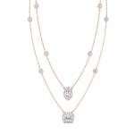 Load image into Gallery viewer, stackable-halo-station-diamond-necklace-in-FDNK11062ANGLE1-NL-RG
