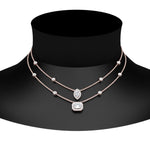Load image into Gallery viewer, stackable-halo-station-diamond-necklace-in-FDNK11062ANGLE1-NL-RG
