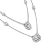 Load image into Gallery viewer, stackable-halo-station-diamond-necklace-in-FDNK11062ANGLE1-NL-WG