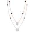 Thumbnail 9 - stackable-halo-station-diamond-necklace-with-black-diamond-in-FDNK11062GBLACKANGLE1-NL-RG