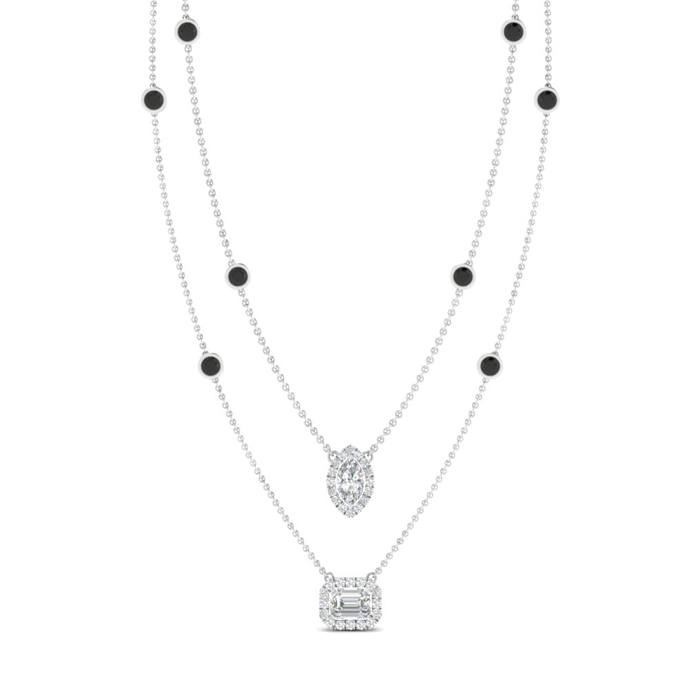 stackable-halo-station-diamond-necklace-with-black-diamond-in-FDNK11062GBLACKANGLE1-NL-WG