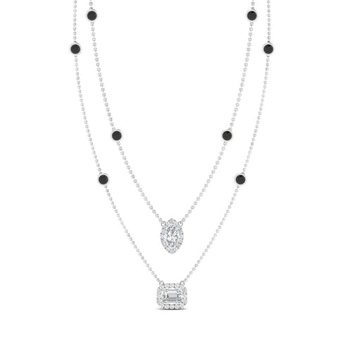 stackable-halo-station-diamond-necklace-with-black-diamond-in-FDNK11062GBLACKANGLE1-NL-WG