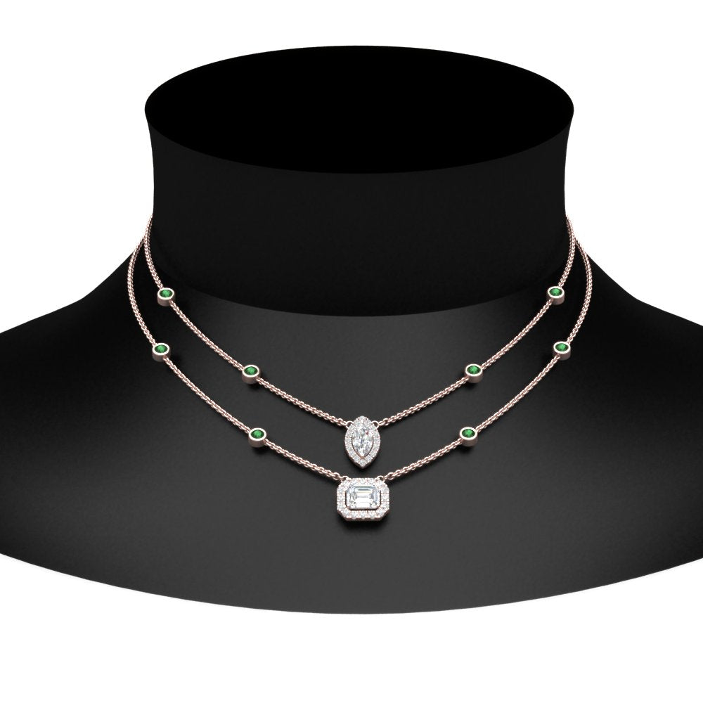 stackable-halo-station-diamond-necklace-with-emerald-in-FDNK11062GEMGRANGLE1-NL-RG