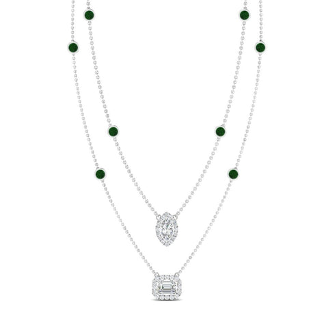 stackable-halo-station-diamond-necklace-with-emerald-in-FDNK11062GEMGRANGLE1-NL-WG