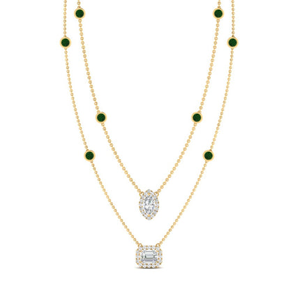 stackable-halo-station-diamond-necklace-in-yellow-gold-fFDNK11062