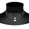 Load image into Gallery viewer, stackable-halo-station-diamond-necklace-with-pink-sapphire-in-FDNK11062GSADRPIANGLE1-NL-RG