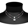 Load image into Gallery viewer, stackable-halo-station-diamond-necklace-with-pink-sapphire-in-FDNK11062GSADRPIANGLE1-NL-WG